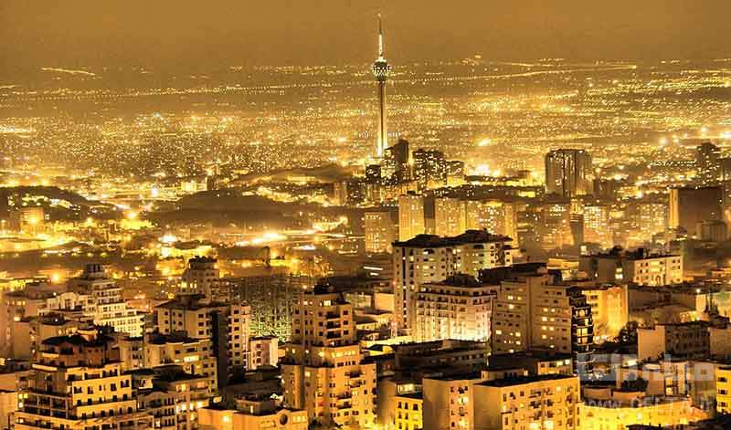 روشني هاي شهر تهران