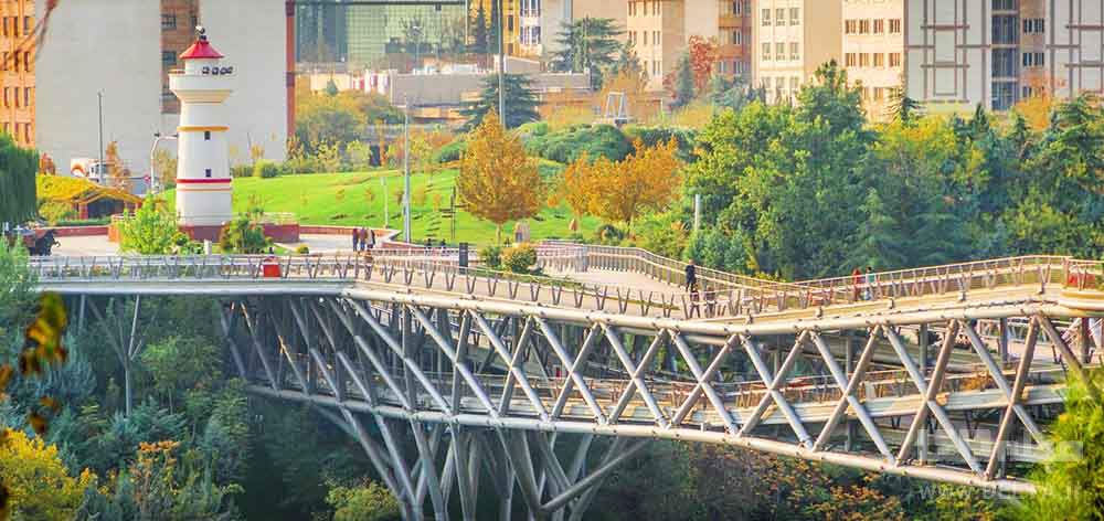 پل طبیعت بدون خودرو تهران